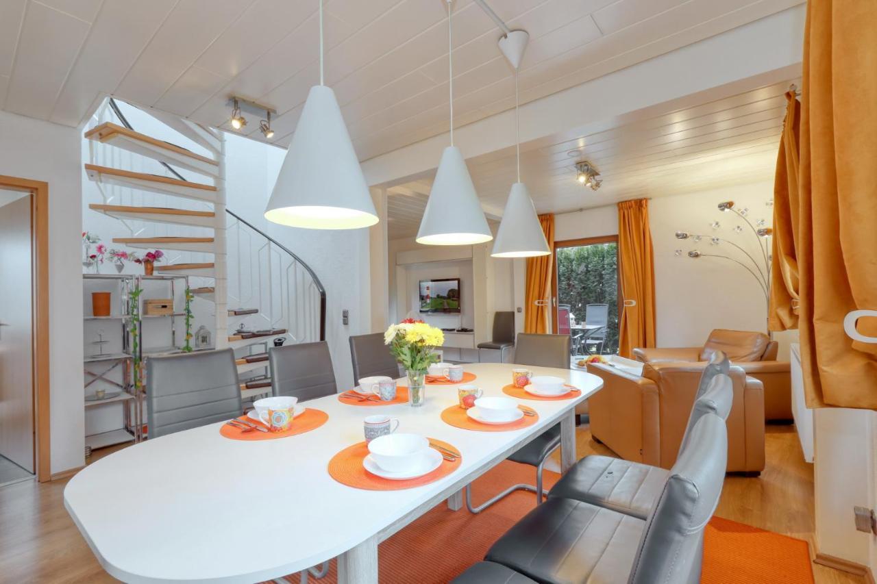 Seepark Kirchheim Ferienhaus bei Viola mit Sauna Exterior foto
